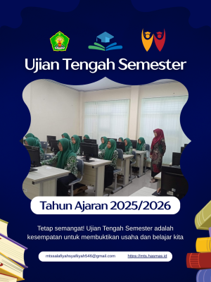 Pengumuman Ujian Tengah Semester (UTS) Ganjil Tahun Ajaran 2025/2026