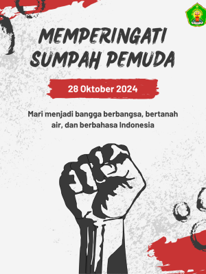 Pengumuman Memperingati Hari Sumpah Pemuda, 28 Oktober 2024